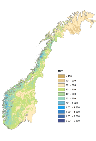 Dimensjonerende Utetemperatur Tabell