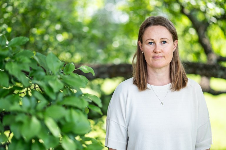 Portrettbilde av klimaforsker Karianne Ødemark.