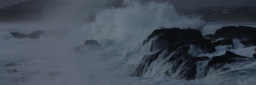 Storm på Jæren, 27.11 2011 under ekstremværet "Berit". 